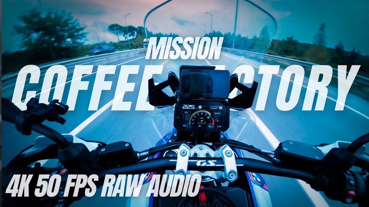 POV | МИССИЯ ŞİLE COFFEE FACTORY - BMW R1300 GS | Чистый Звук Двигателя