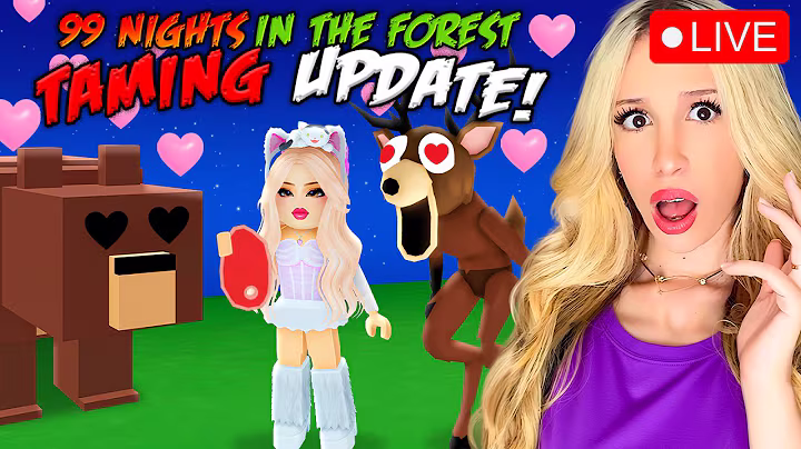 😱 TAMING UPDATE IN 99 NIGHTS IN THE FOREST.. *ADMIN ABUSE*