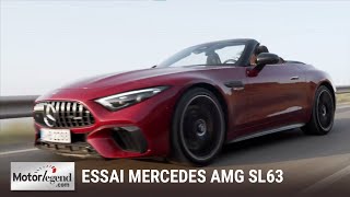 Essai Mercedes AMG SL63, la métamorphose