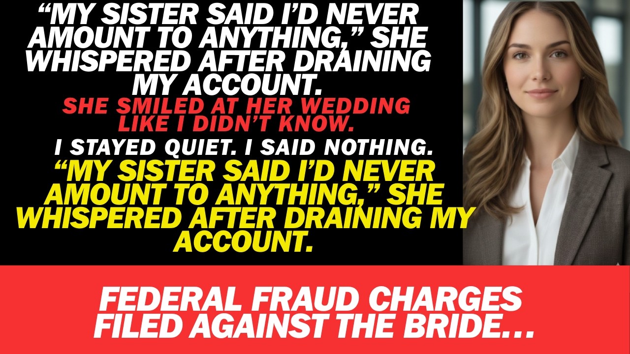 My Sister Stole My Identity… Then Invited Me to Her Wedding