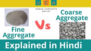 Difference btw. Fine and Coarse aggregate || Fine Aggregate Vs Coarse Aggregate || Rodi aur Badarpur