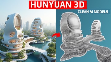 Generate CLEAN AI Models with Flux Kontext, Hunyuan 3D and RHINO 8 (cloud and local workflows)