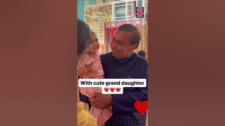 Mukesh Ambani With His Little Munchkin Granddaughter | Ambani Wedding | Anant Radhika | N18S