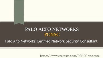 PCNSC VCE Questions Answers - PCNSC Practice Test Dumps