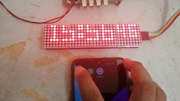 Project IOT Signboard 32X8 with MQTT, Telegram & Blynk