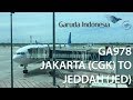 Garuda Indonesia B777-300ER Jakarta (CGK) to Jeddah (JED)