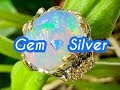 GEM SILVER💦НоВиНКи💦Встречаем собственной персоной💦НаТуРаЛьНые КаМНи🔥Опал🌈Серебро🌈Гелиодор🪐💫