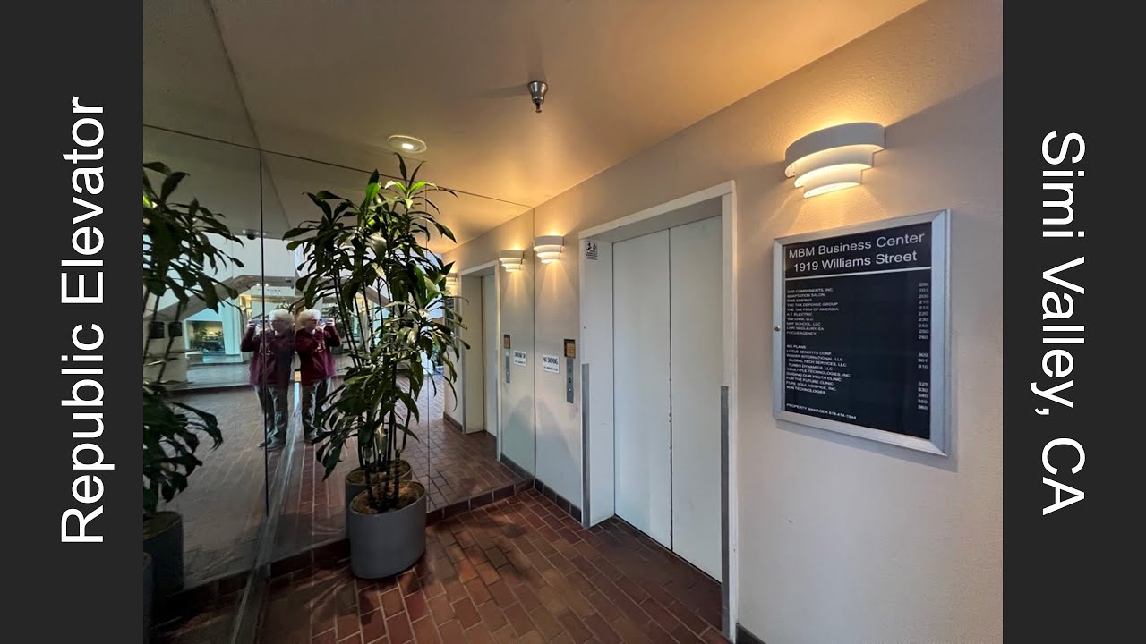 Republic Elevator at the MBM Business Center in Simi Valley, CA YouTube