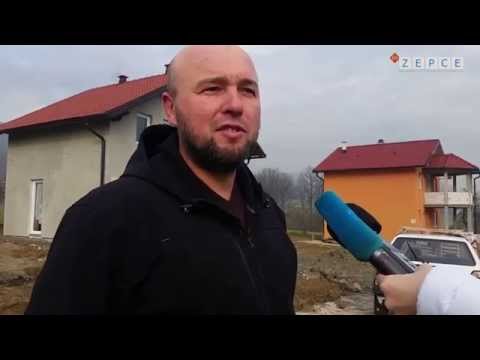 Zepce.Ba - Izvršena primopredaja prve 2 kuće u Žepču - Oslonac Tešanj - 20.12.2014.