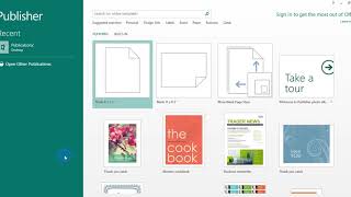 شرح لكيفية استخدام الببلشر how can i use publisher office 2013 screenshot 5