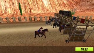 Texas Wild Horse Race 3D iOS / Android Gameplay #2 screenshot 3