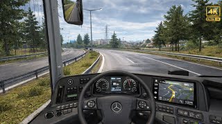 Bus Simulator☔️🌧 Ultimate | Mercedes-Benz Rainy Drive Gameplay (4K UHD) screenshot 3