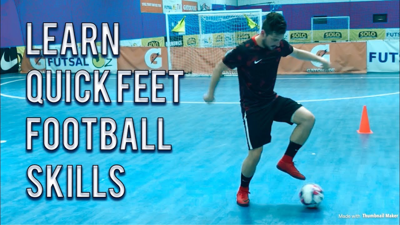 TUTORIAL Learn Quick Feet Football Skills! YouTube