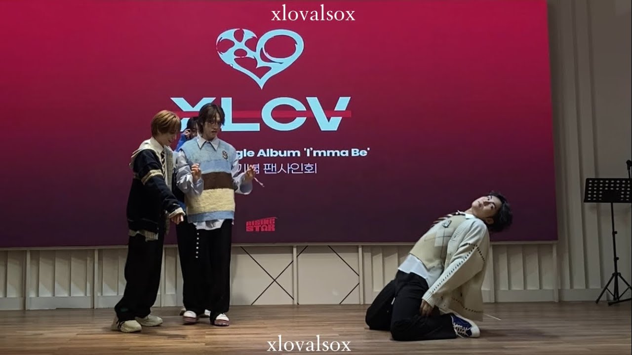 XLOV (엑스러브) - I’mma Be Fansign Performance (Part Steal Version) 250223 Fullcam