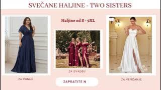 Svečane haljine- Two sisters