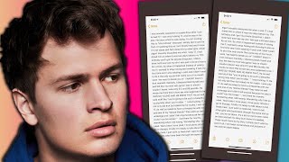 Ansel Elgort se Defiende de Acusaciones de Abuso en Contra de una Menor de Edad