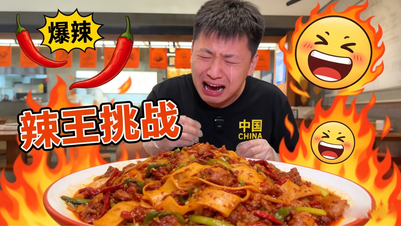 巡辣之旅～'辣王'极限挑战魔鬼椒+断魂椒！引爆'辣王'生死擂台【辣王刘泳杰】