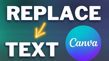 How to Find and Replace Text in Canva