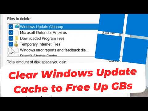 How to Clear Windows Update Cache to Free Up GBs
