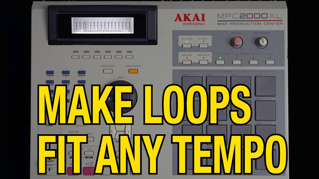 AKAI　MPC2000XL How to use the Akai MPC2000XL Sequencer Complete Tutorial