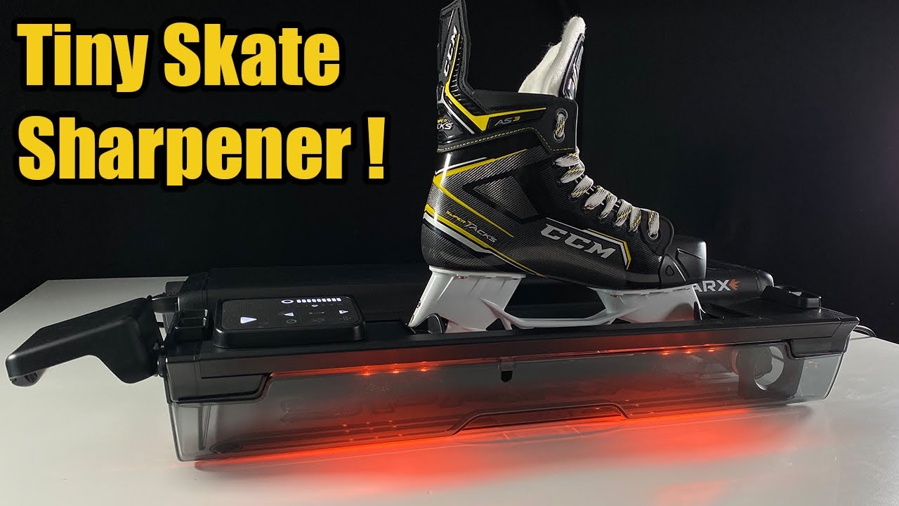 Sparx Hockey on X: If you're serious about your game, the Sparx Sharpener  Pro is the sharpening solution for you. The 2-in-1 system allows you to get  a perfect edge at home