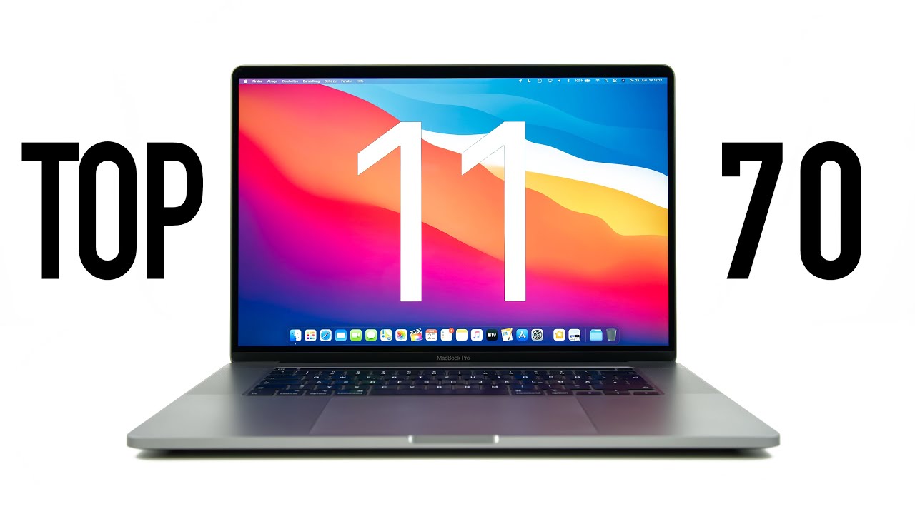 macOS 11 Big Sur - Was ist neu? | TOP 70 Highlights - YouTube