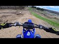 I rode a old school pro track and this is what happen