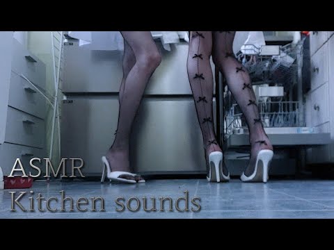 ASMR:Morning chores while wearing your shirt.🤍(no music or talking)