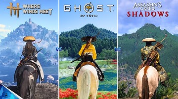 Where Winds Meet vs Ghost of Yōtei vs Assassin