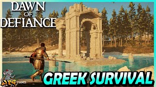 Dawn Of Defiance! Could You SURVIVE In ANCIENT GREECE? New Survival Mythological Co-op Game