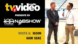 Visita a IGSON durante NAB SHOW Las Vegas 2023