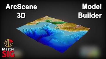 ArcGIS - ArcScene vuelo 3D - Model Builder | Master SIG