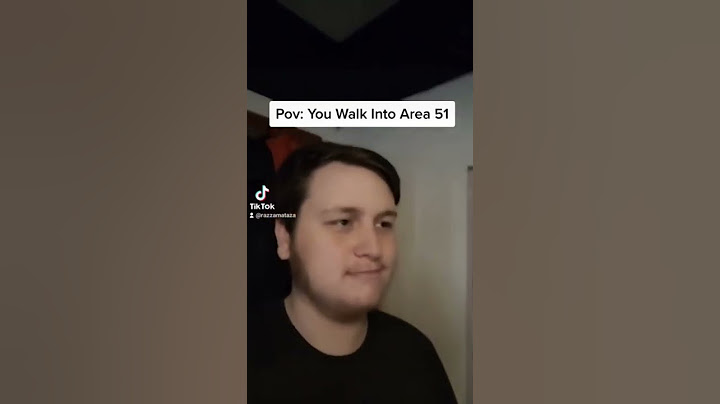 Pov: you walk into Area 51