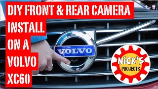 Volvo XC60 Front and Reversing Camera Install With Volvotech Kit