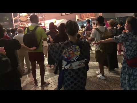 チャンチキおけさ 　六本木　盆踊り　カラヤン広場 20230916