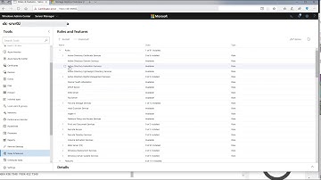 Using Windows Admin Center to install Roles and Features Server 2019