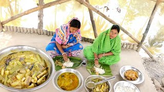 summer special lunch😳 অনুষ্ঠান বাড়ির মতো শুক্তো,টকডাল,আলুমাখা আর সাদা ভাত||bengali shukto recipe screenshot 2