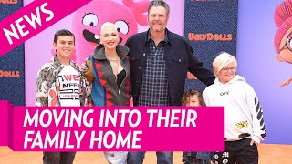 Gwen Stefani and Blake Shelton Officially Move Into ‘Family Home’