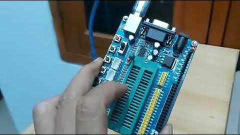 Blinking PIC16F877A-Proton Compiler