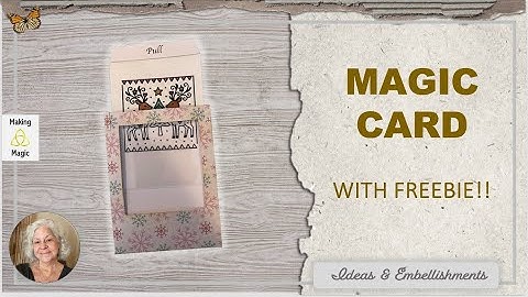 Magic Card Tutorial (with a FREE Template)!