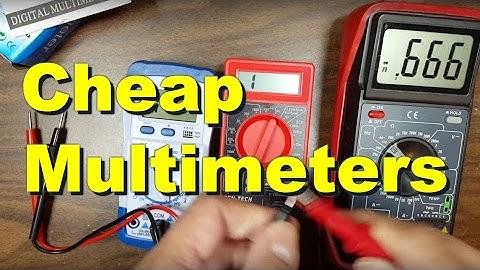 HariFun #120 - Cheap Multimeters - Would they even work?!