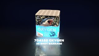 Bright Star Fireworks - 704152 Oxygen 25 Shot Barrage