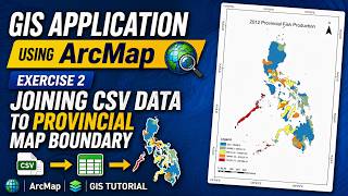 Famous GIS Application using ArcMap – Exercise 2: Joining CSV Data to Provincial Map Boundary Wealth