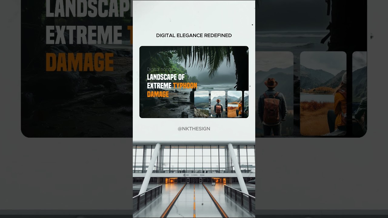 Landing Page UI Design. 