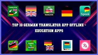 Top 10 German Translator App Offline Android Apps screenshot 1