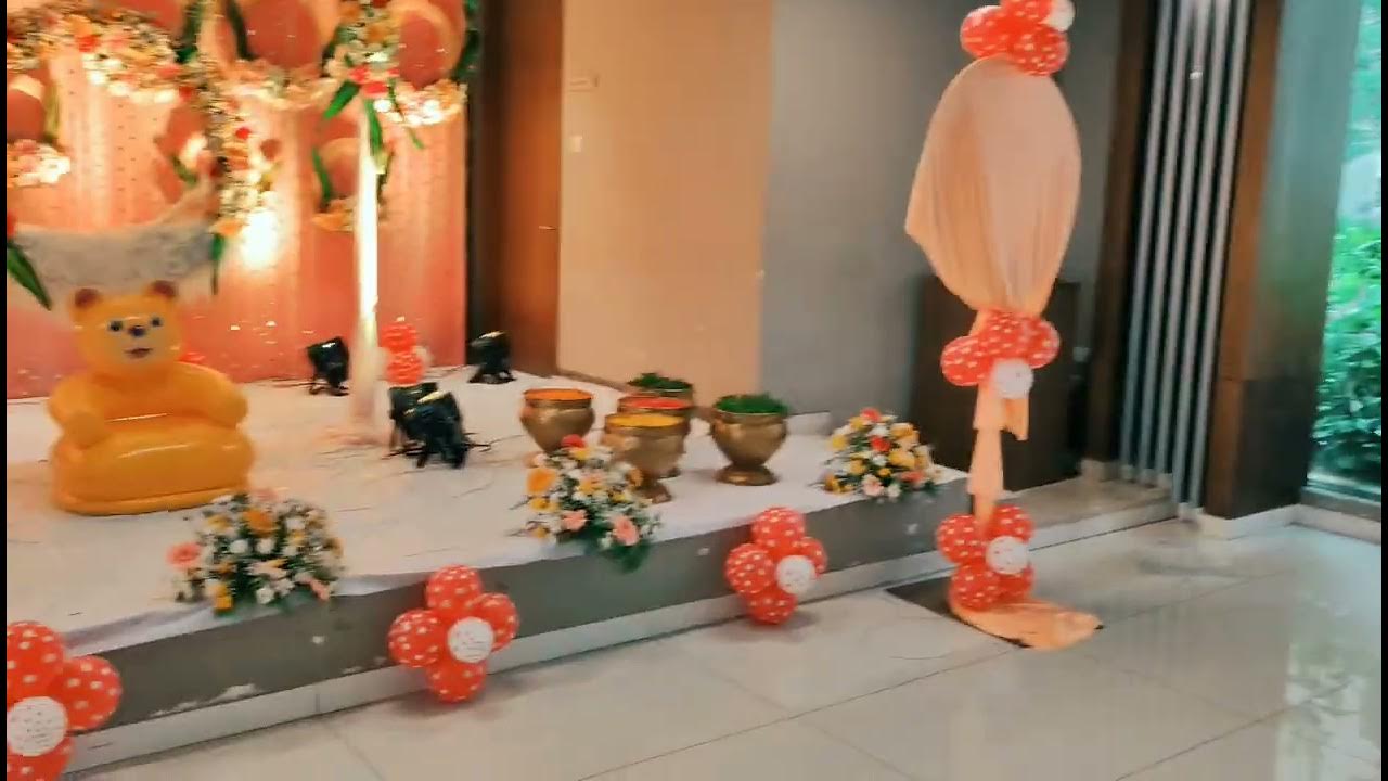 cradle ceremony at gachibowli (sai balaji events 9133333570 YouTube
