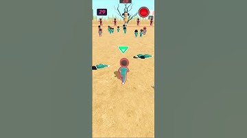 part 🚷💔😭 squid game 3D play with solo player k sniper challenge #squidgame #jondada #trending #song