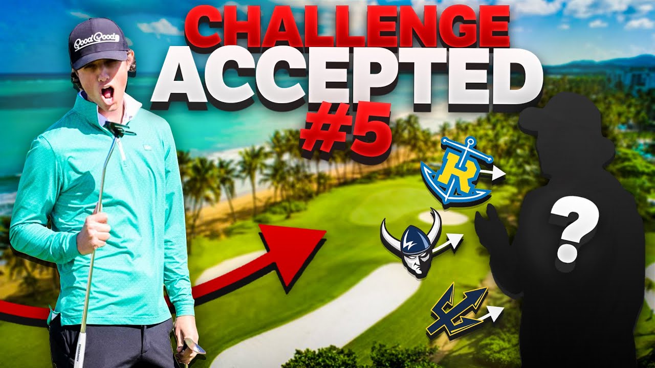 He just Committed to Play College Golf…Challenge Accepted | Match #5