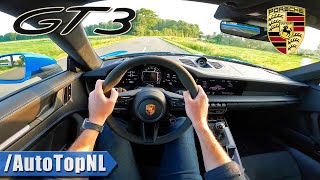 PORSCHE 911 992 GT3 *9000RPM* POV by AutoTopNL