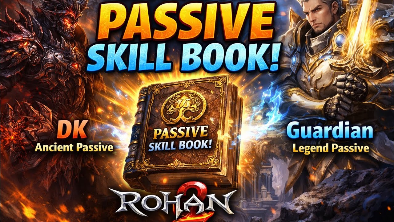 F2P GAMING ACQUIRED SKILL BOOK ROHAN 2 | Can Human with passive defeat ...